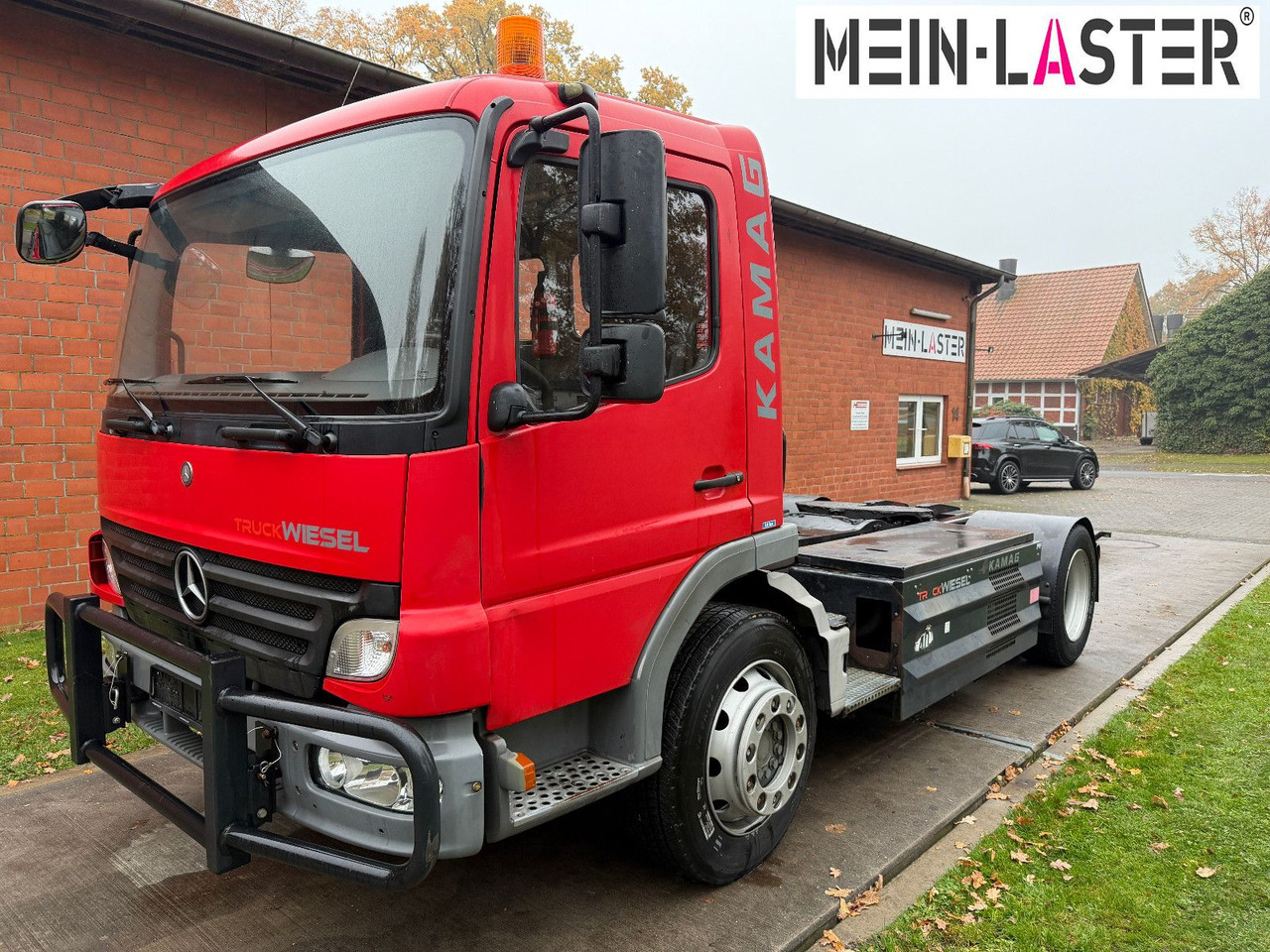 Mercedes-Benz Kamag Wiesel Terberg Rangier SZM 40 km/h - Vilkikas: foto 4 Mercedes-Benz Kamag Wiesel Terberg Rangier SZM 40 km/h - Vilkikas: foto 4