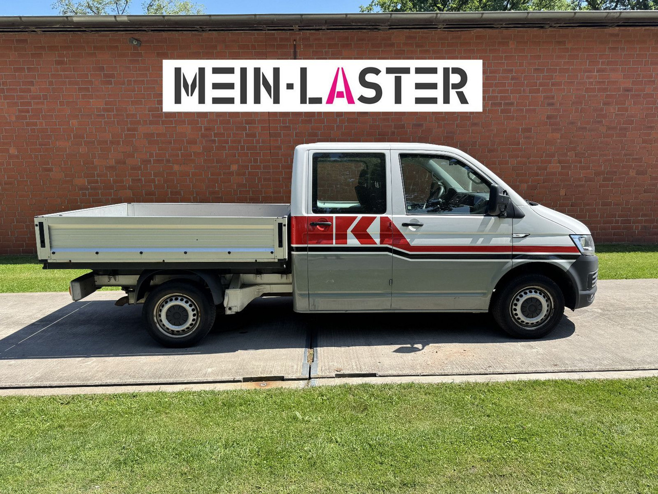 Volkswagen VW T6 2.0 TDI Doka Pritsche 6 Sitzer TÜV 5-27 - Bortinis automobilis, Komercinis automobilis su dviguba kabina: foto 3 Volkswagen VW T6 2.0 TDI Doka Pritsche 6 Sitzer TÜV 5-27 - Bortinis automobilis, Komercinis automobilis su dviguba kabina: foto 3