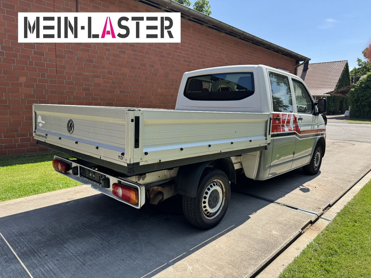 Volkswagen VW T6 2.0 TDI Doka Pritsche 6 Sitzer TÜV 5-27 - Bortinis automobilis, Komercinis automobilis su dviguba kabina: foto 4 Volkswagen VW T6 2.0 TDI Doka Pritsche 6 Sitzer TÜV 5-27 - Bortinis automobilis, Komercinis automobilis su dviguba kabina: foto 4