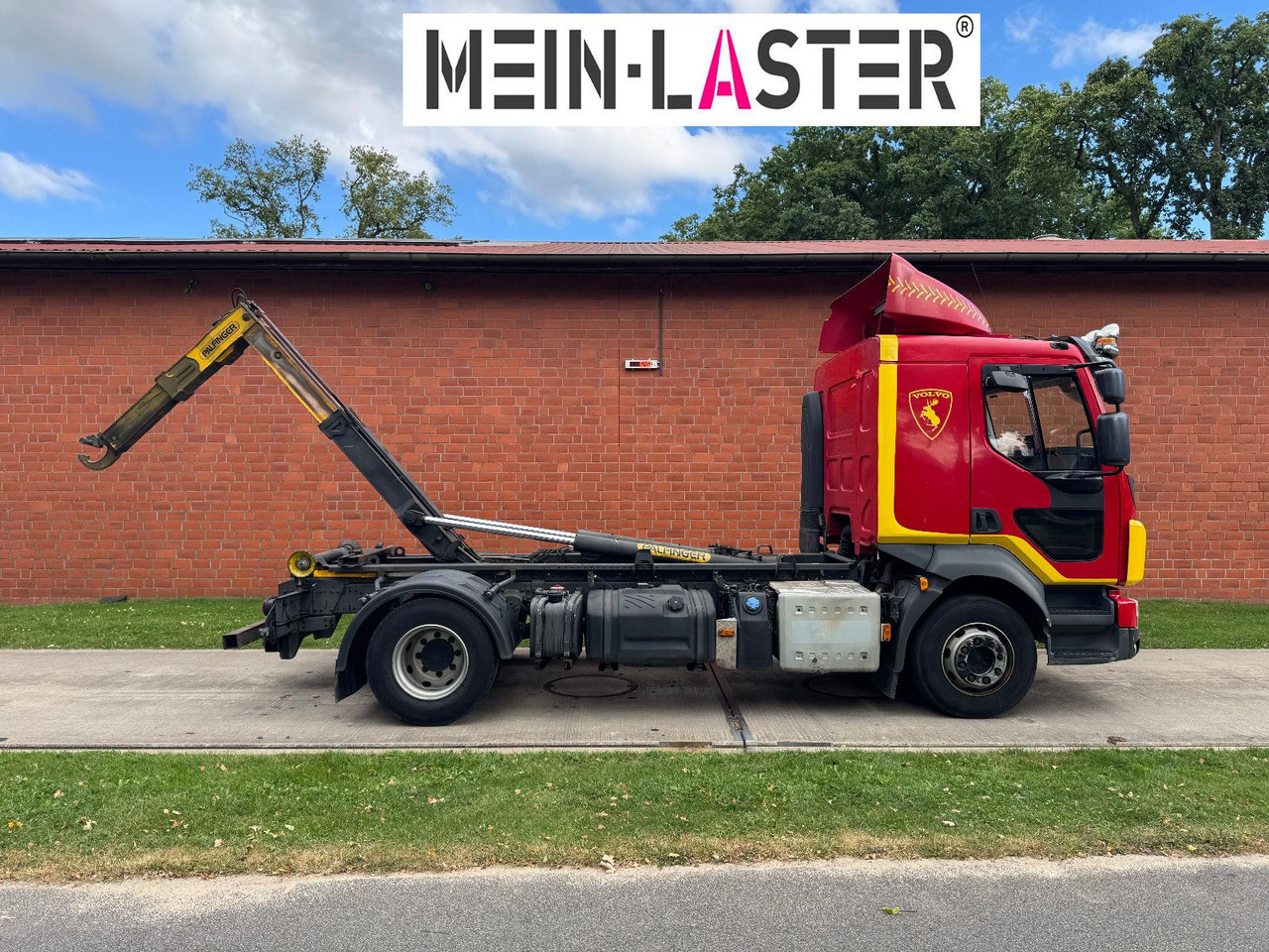 Volvo FL 250 Palfinger T10Duo City + StandardContainer - Hook-lift sunkvežimis: foto 2 Volvo FL 250 Palfinger T10Duo City + StandardContainer - Hook-lift sunkvežimis: foto 2