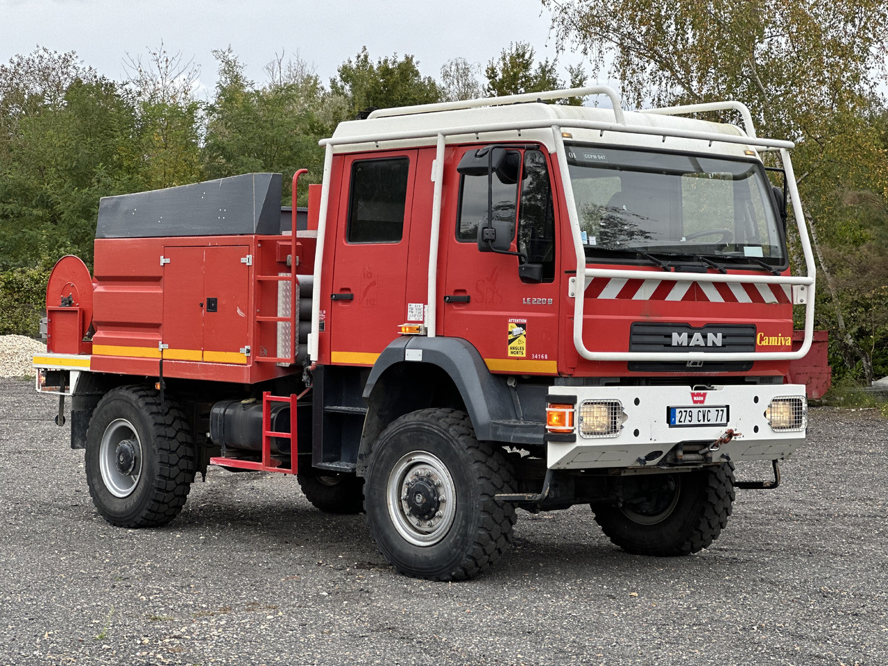 MAN LE 220B. 4x4 - Gaisrinė mašina: foto 1 MAN LE 220B. 4x4 - Gaisrinė mašina: foto 1