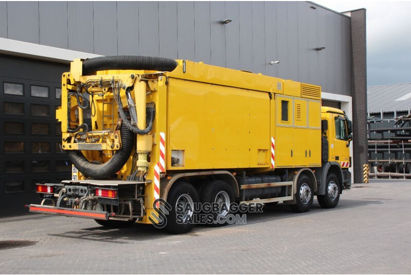 Asenizatorius Mercedes-Benz Actros 4160 V8 RSP 3T 2014 Saugbagger: foto 8
