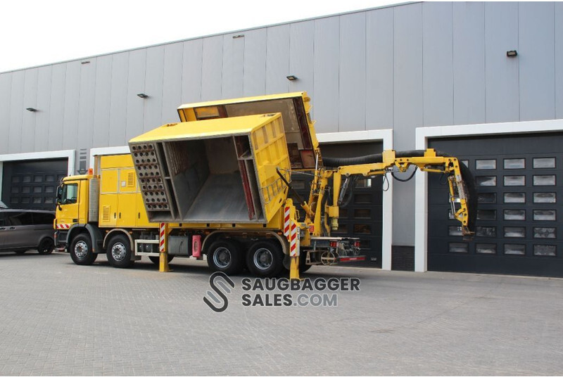 Asenizatorius Mercedes-Benz Actros 4160 V8 RSP 3T 2014 Saugbagger: foto 20