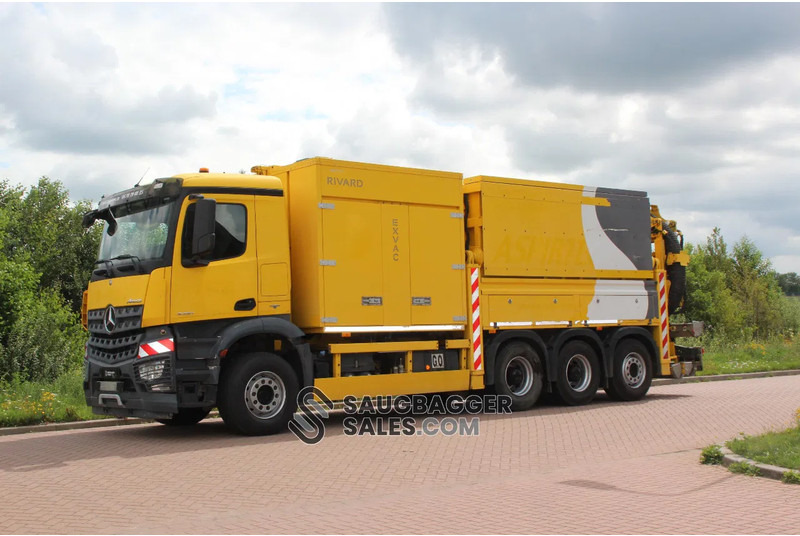 Mercedes-Benz Arocs 2017 RIVARD EXVAC Suction Excavator - Asenizatorius: foto 1 Mercedes-Benz Arocs 2017 RIVARD EXVAC Suction Excavator - Asenizatorius: foto 1