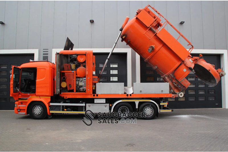 Scania R520 V8 KOKS MegaVac Loader 8000 Evo – Dry material unit lizingą Scania R520 V8 KOKS MegaVac Loader 8000 Evo – Dry material unit: foto 6