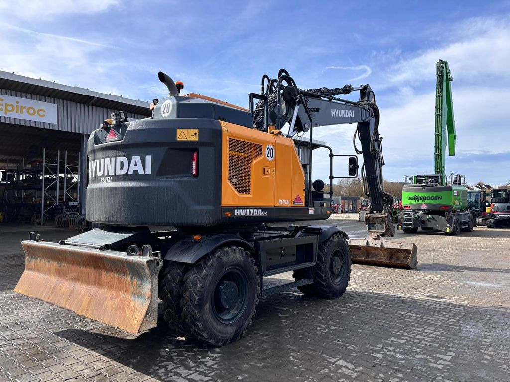 Hyundai HW170ACR Hyundai HW170ACR - Ratinis ekskavatorius: foto 4 Hyundai HW170ACR Hyundai HW170ACR - Ratinis ekskavatorius: foto 4