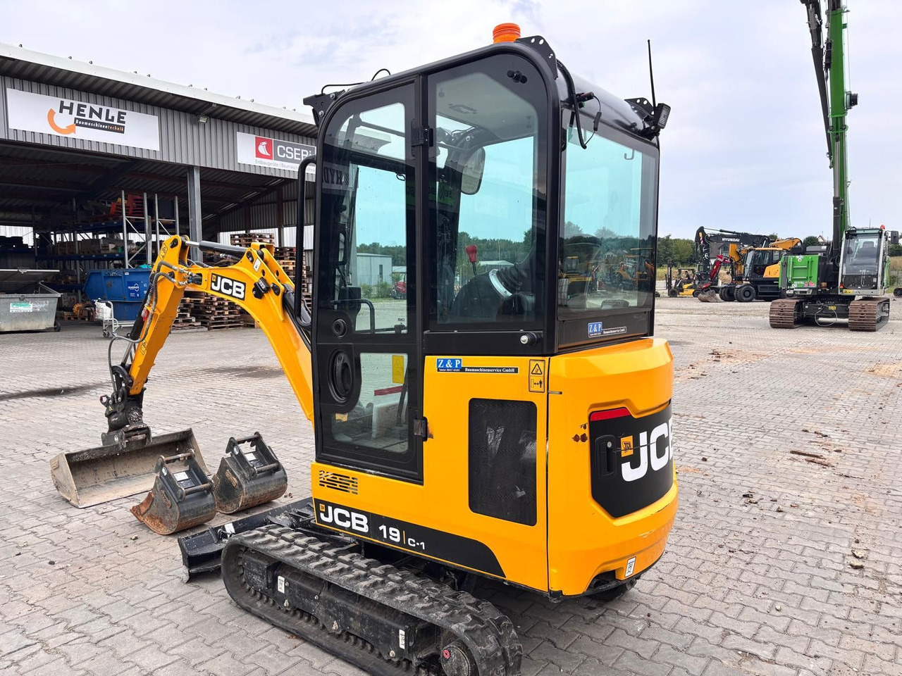 JCB 19C-1 - Mini ekskavatorius: foto 4 JCB 19C-1 - Mini ekskavatorius: foto 4