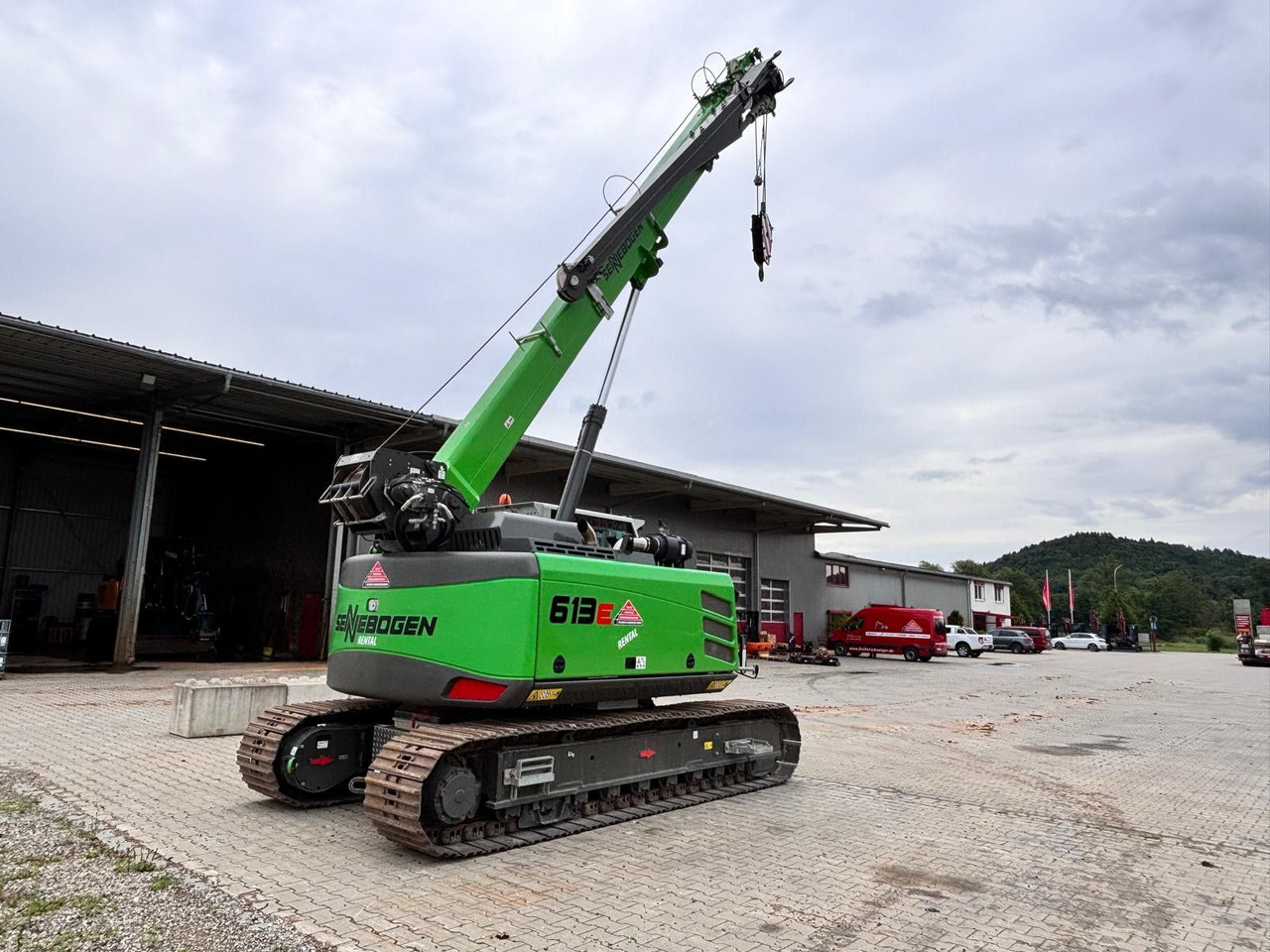 Sennebogen 613 E Raupe - Vikšrinis kranas: foto 2 Sennebogen 613 E Raupe - Vikšrinis kranas: foto 2