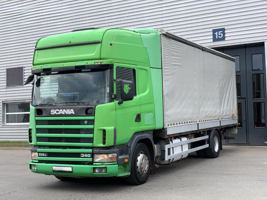 SCANIA 114L 340 - Tentinis sunkvežimis: foto 3 SCANIA 114L 340 - Tentinis sunkvežimis: foto 3