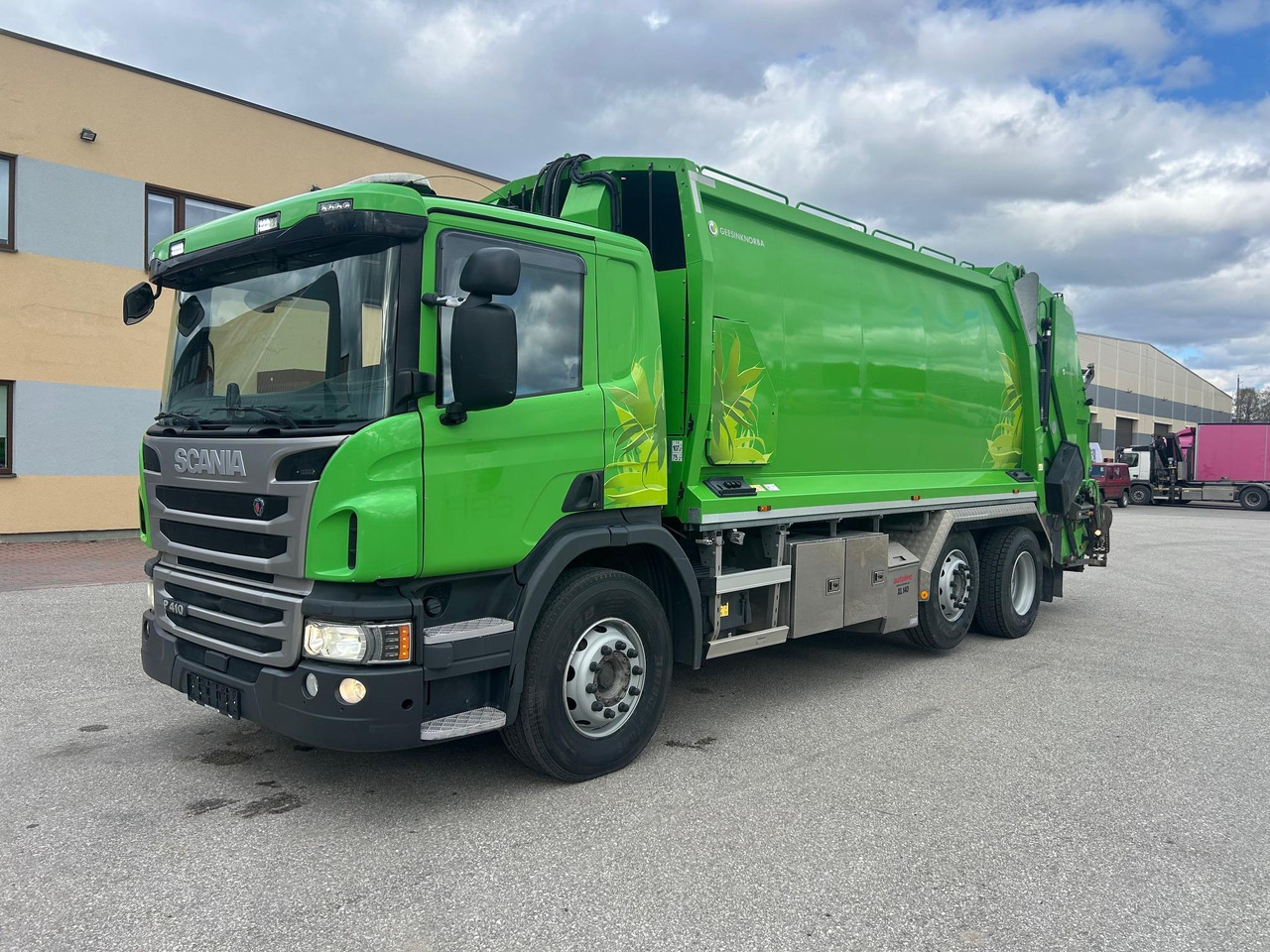 SCANIA P410 - Šiukšliavežis: foto 2 SCANIA P410 - Šiukšliavežis: foto 2