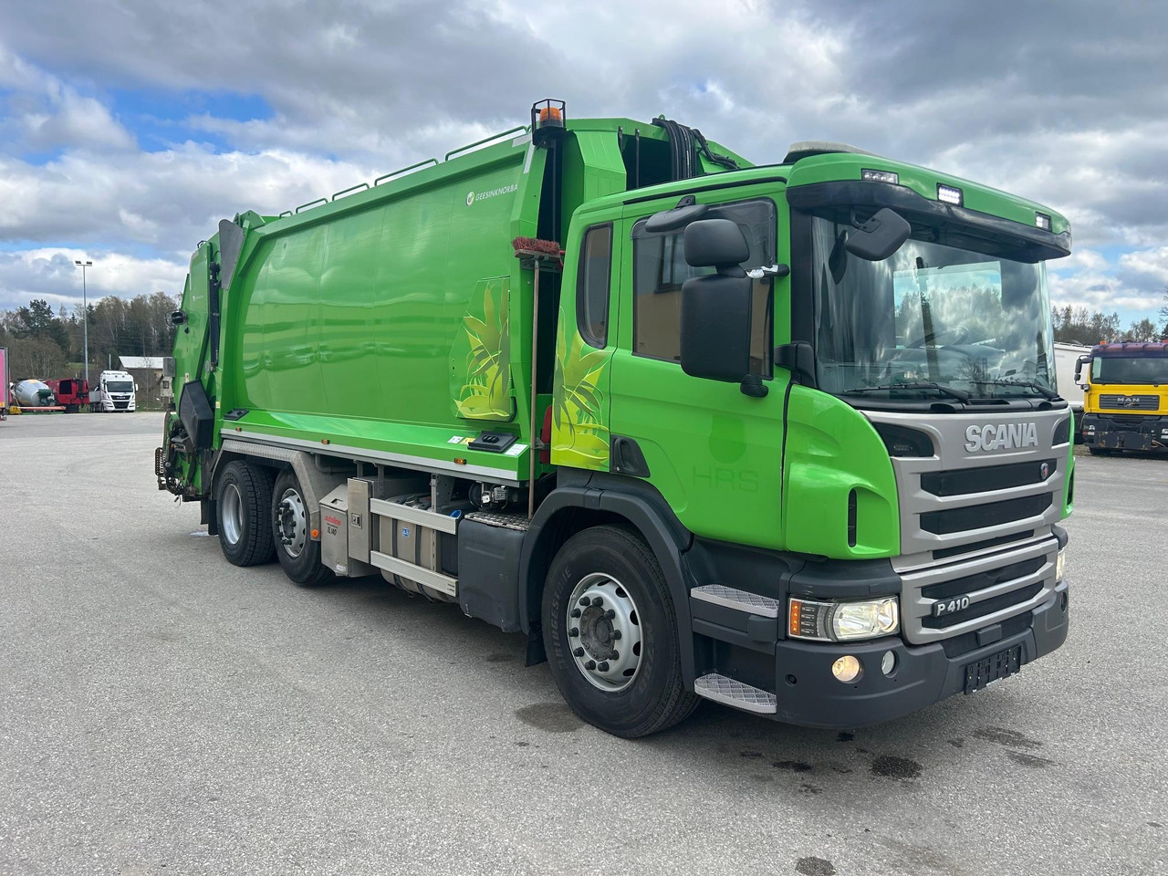 SCANIA P410 - Šiukšliavežis: foto 1 SCANIA P410 - Šiukšliavežis: foto 1
