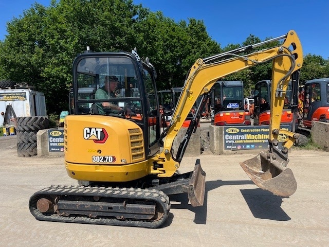 CAT 302.7 D CR - Mini ekskavatorius: foto 1 CAT 302.7 D CR - Mini ekskavatorius: foto 1