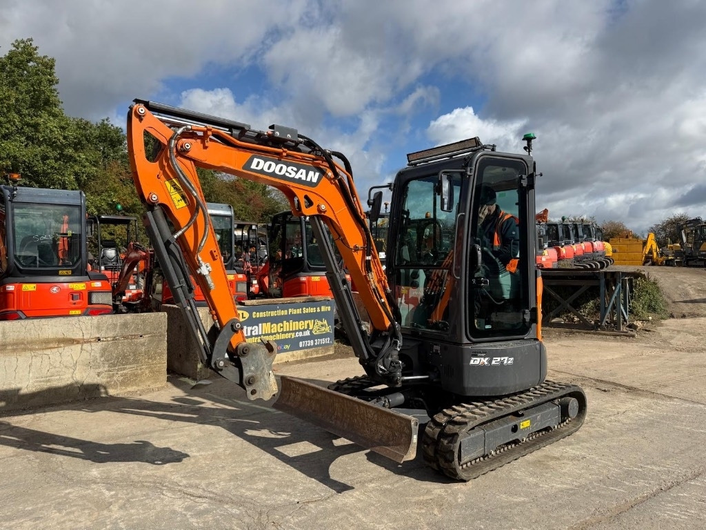 Mini ekskavatorius Doosan DX27Z-7: foto 6