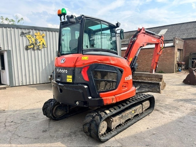 Kubota KX 060-5 - Mini ekskavatorius: foto 3 Kubota KX 060-5 - Mini ekskavatorius: foto 3