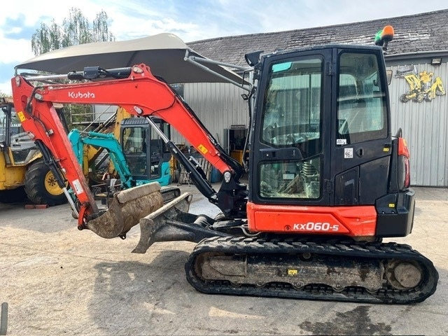Kubota KX 060-5 - Mini ekskavatorius: foto 5 Kubota KX 060-5 - Mini ekskavatorius: foto 5