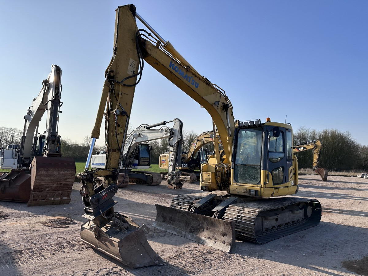 KOMATSU PC 138 US-8 Klima Zentralschmierung Top Zustand! - Vikšrinis ekskavatorius: foto 1 KOMATSU PC 138 US-8 Klima Zentralschmierung Top Zustand! - Vikšrinis ekskavatorius: foto 1
