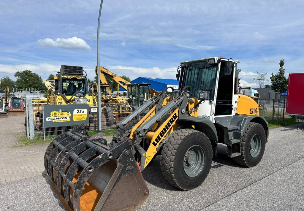 Liebherr L 514 Stereo +30 Kmh Klima 3er Kreis Greifschaufel - Ratinis krautuvas: foto 3 Liebherr L 514 Stereo +30 Kmh Klima 3er Kreis Greifschaufel - Ratinis krautuvas: foto 3