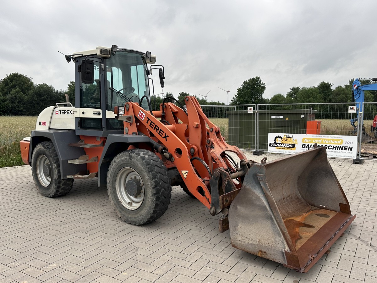 TEREX TL 160 Klima Schaufel + Palettengabel Top ! - Ratinis krautuvas: foto 4 TEREX TL 160 Klima Schaufel + Palettengabel Top ! - Ratinis krautuvas: foto 4