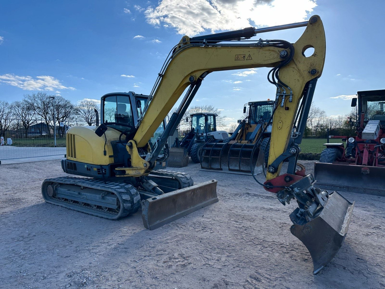 WACKER EZ 80 Top Zustand GLV -Tieflöffel German machine - Mini ekskavatorius: foto 4 WACKER EZ 80 Top Zustand GLV -Tieflöffel German machine - Mini ekskavatorius: foto 4