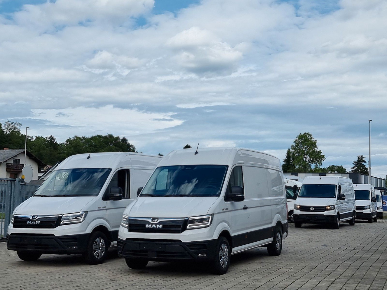 Krovininis mikroautobusas MAN TGE 35 L3H3 140 2025 LED Kamera Lager: foto 11
