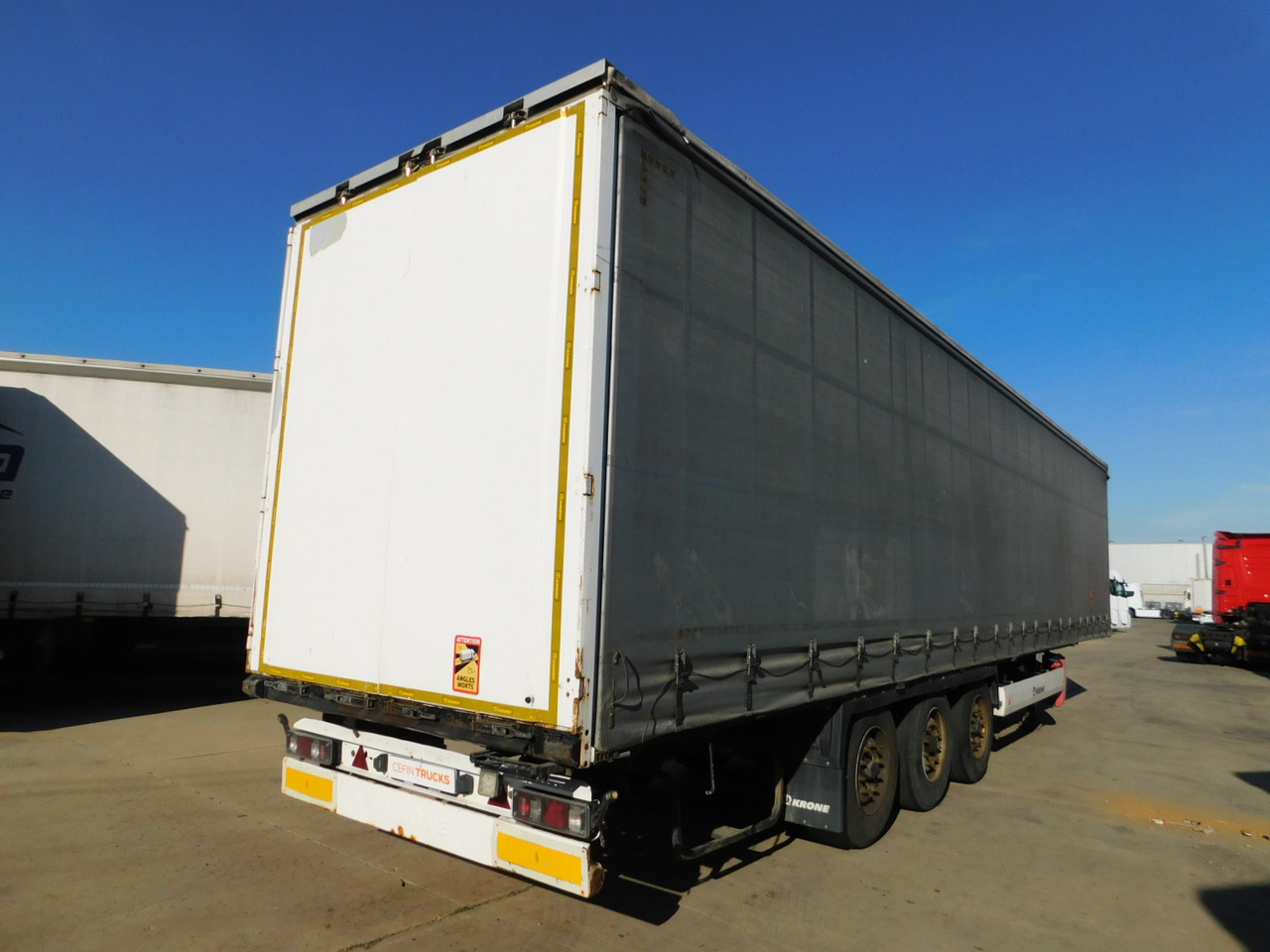 Krone Sd - Tentinė puspriekabė: foto 3 Krone Sd - Tentinė puspriekabė: foto 3