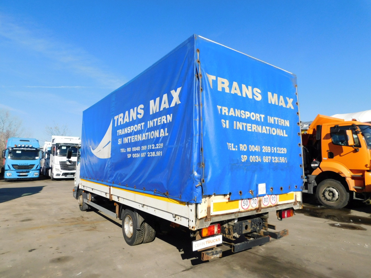 Man Tgl 8180 - Tentinis sunkvežimis: foto 4 Man Tgl 8180 - Tentinis sunkvežimis: foto 4