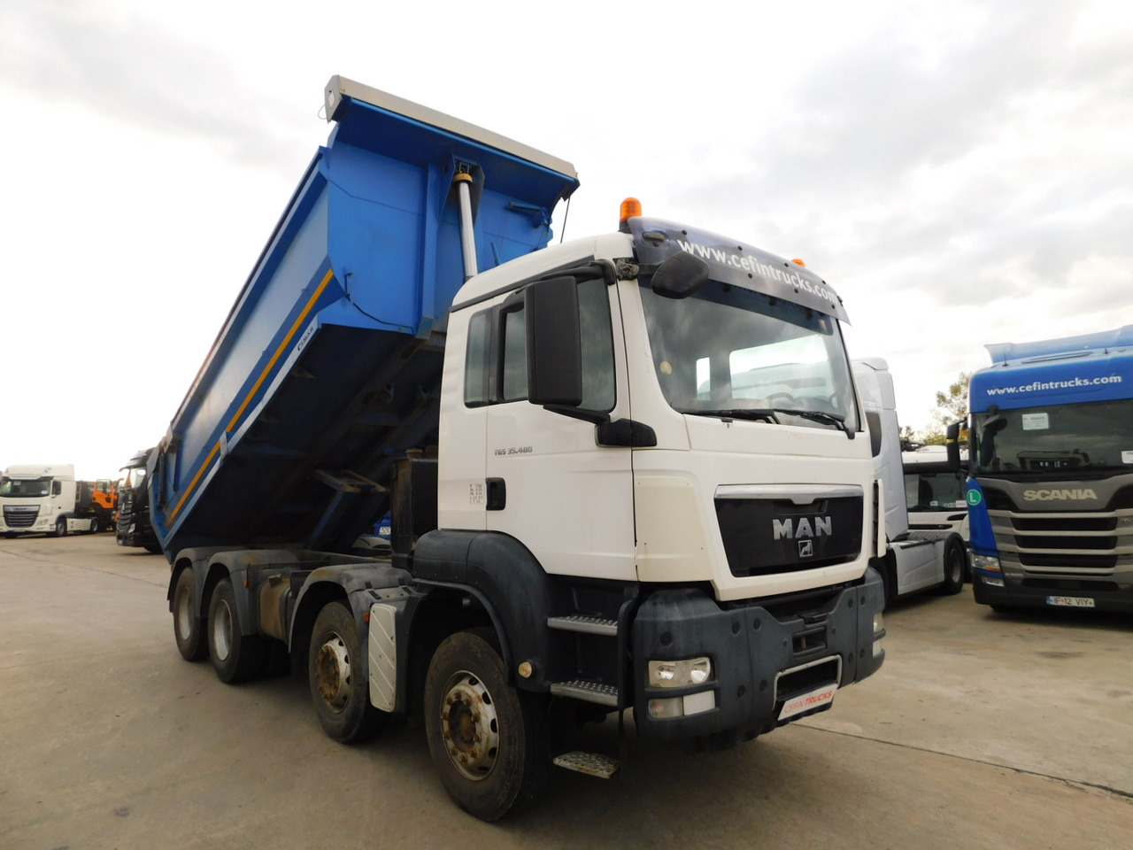 Man Tgs 35480 - Savivartis sunkvežimis: foto 2 Man Tgs 35480 - Savivartis sunkvežimis: foto 2