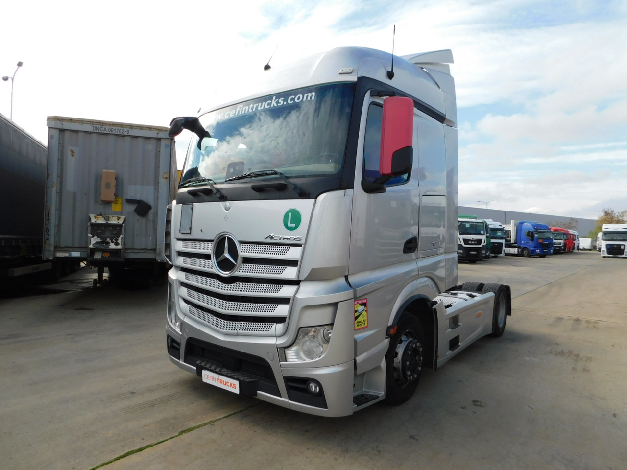 Mercedes Actros - Vilkikas: foto 1 Mercedes Actros - Vilkikas: foto 1