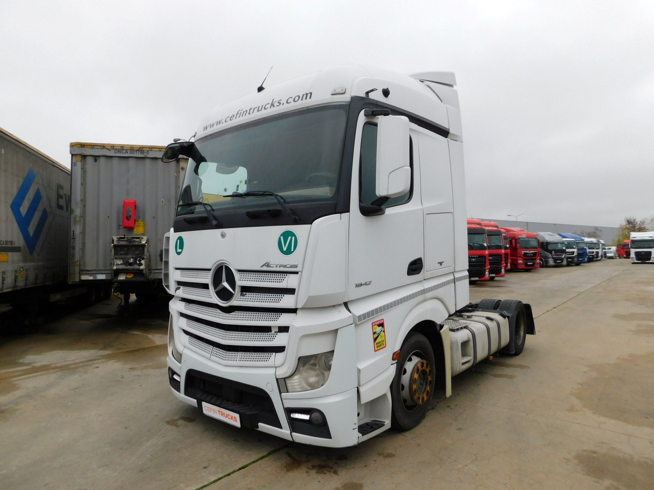 Mercedes Actros - Vilkikas: foto 1 Mercedes Actros - Vilkikas: foto 1