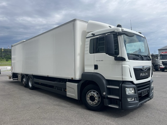 Refrižeratorius sunkvežimis MAN TGS 26.460 6x2-4 Euro6 Klima Navi Luftfeder: foto 8