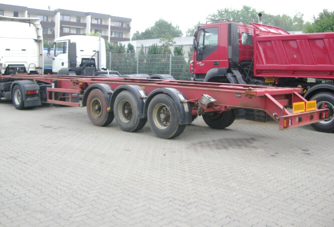 Andere SAnh Container Chassis - Konteineris-vežimus/ Sukeisti kūną puspriekabė: foto 1 Andere SAnh Container Chassis - Konteineris-vežimus/ Sukeisti kūną puspriekabė: foto 1
