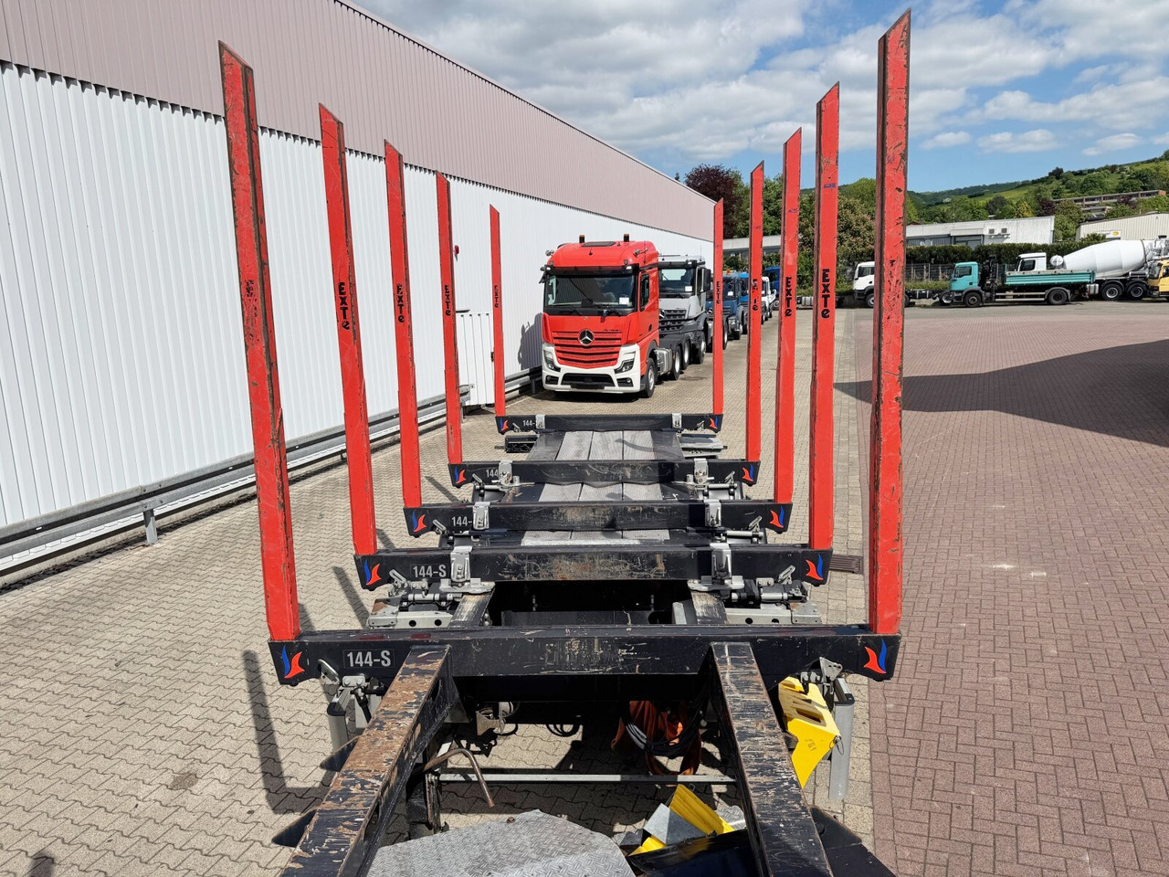 Miškovežio puspriekabė Doll LOGO H3L-14XL LOGO H3L-14XL, Liftachse, Nachlauflenkachse, teleskopierbar 9,4m-12,9: foto 14 Miškovežio puspriekabė Doll LOGO H3L-14XL LOGO H3L-14XL, Liftachse, Nachlauflenkachse, teleskopierbar 9,4m-12,9: foto 14