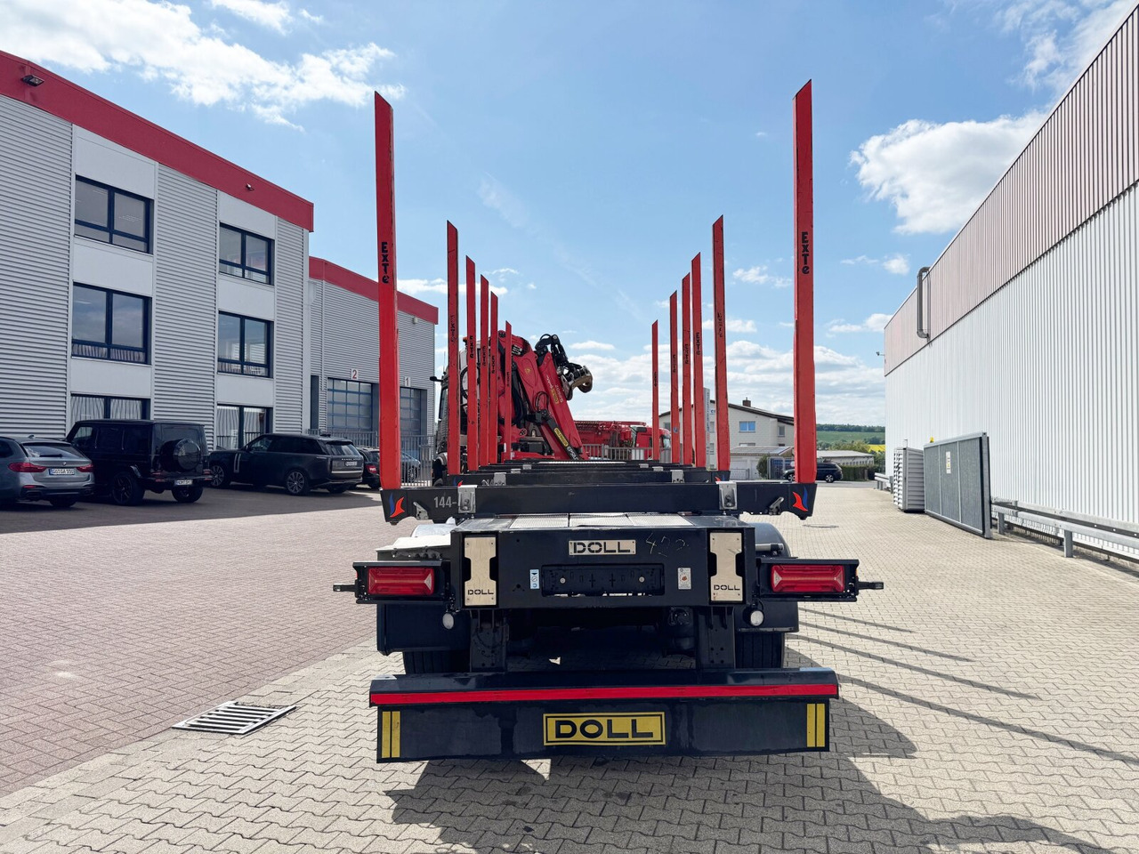 Miškovežio puspriekabė Doll LOGO H3L-14XL LOGO H3L-14XL, Liftachse, Nachlauflenkachse, teleskopierbar 9,4m-12,9: foto 10 Miškovežio puspriekabė Doll LOGO H3L-14XL LOGO H3L-14XL, Liftachse, Nachlauflenkachse, teleskopierbar 9,4m-12,9: foto 10