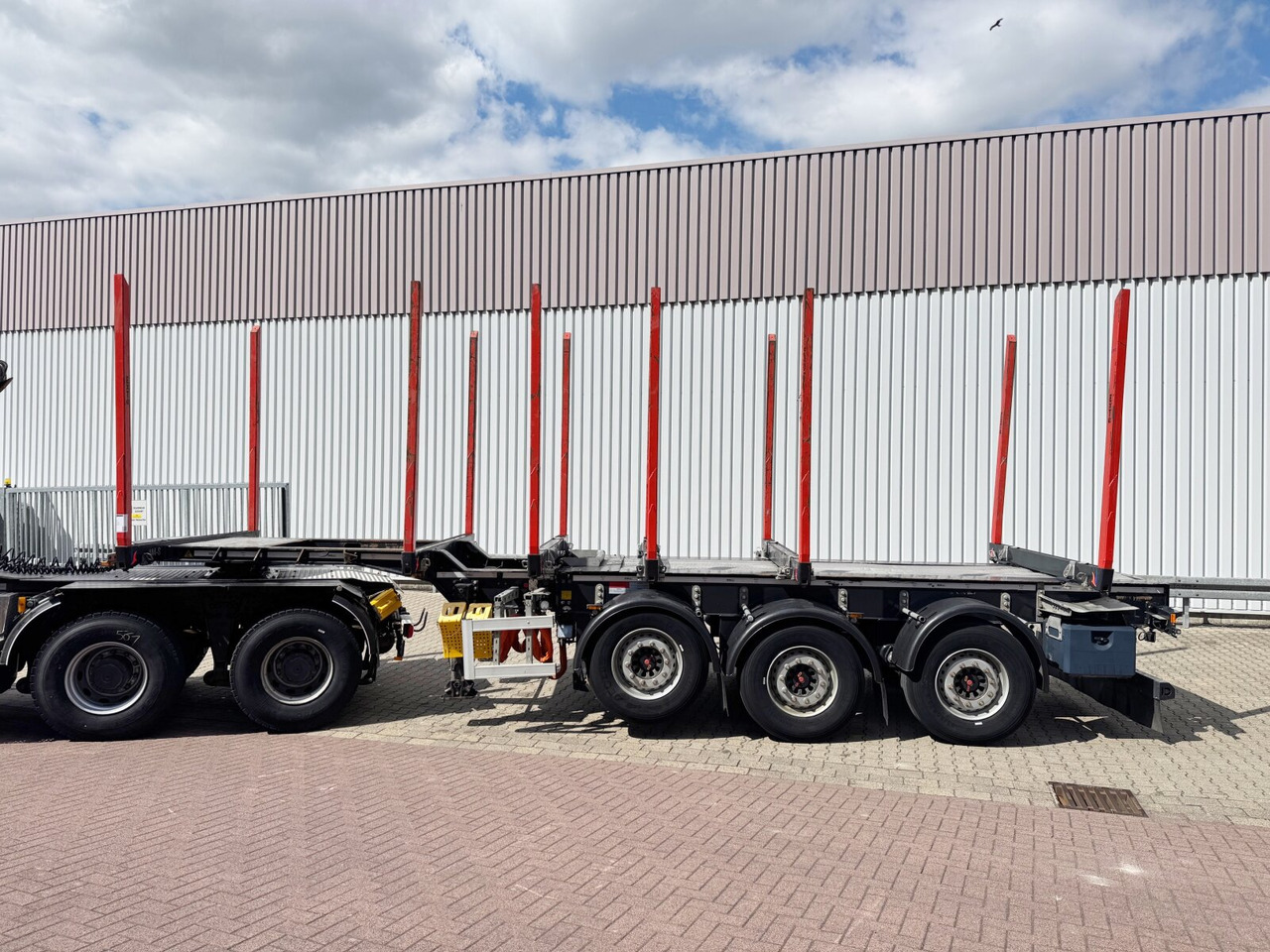 Miškovežio puspriekabė Doll LOGO H3L-14XL LOGO H3L-14XL, Liftachse, Nachlauflenkachse, teleskopierbar 9,4m-12,9: foto 8 Miškovežio puspriekabė Doll LOGO H3L-14XL LOGO H3L-14XL, Liftachse, Nachlauflenkachse, teleskopierbar 9,4m-12,9: foto 8