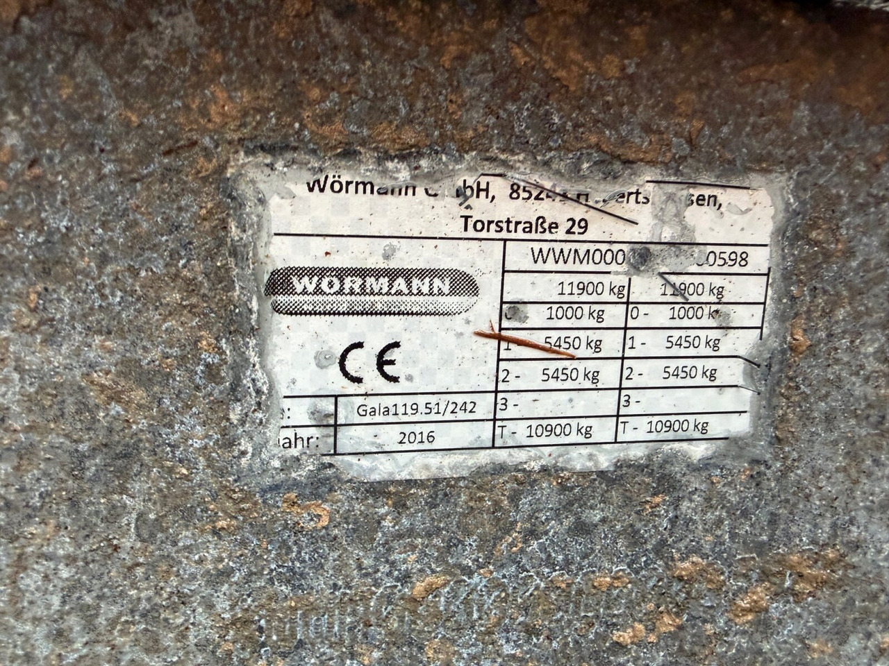 Gala 119.51/242 Gala 119.51/242, Verzinkt - Platforminė/ Bortinė priekaba: foto 5 Gala 119.51/242 Gala 119.51/242, Verzinkt - Platforminė/ Bortinė priekaba: foto 5