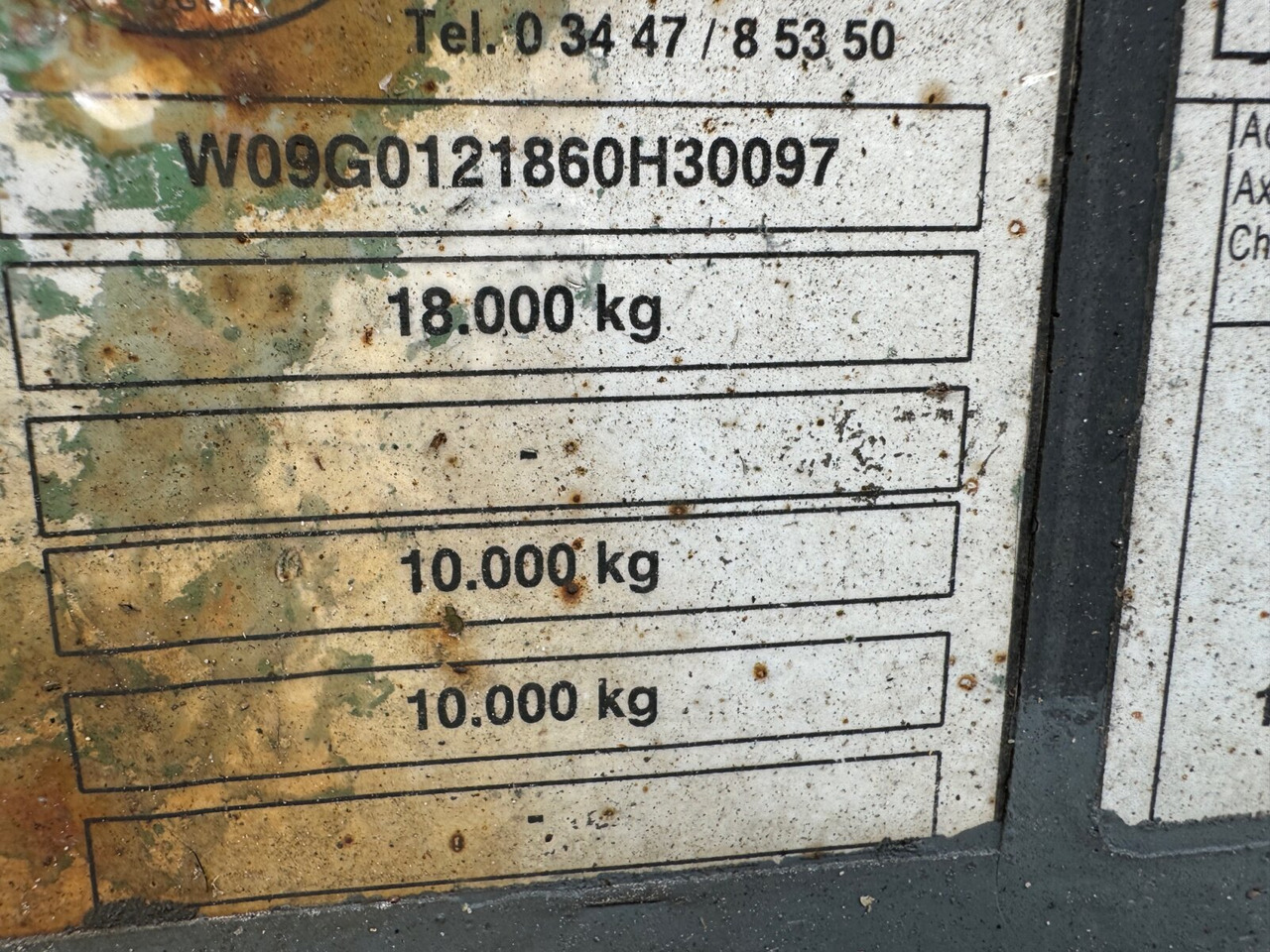 HKM A 18 ZB 3,4 A 18 ZB 3,4 Absetzanhänger - Konteineris-vežimus/ Sukeisti kūną priekaba: foto 2 HKM A 18 ZB 3,4 A 18 ZB 3,4 Absetzanhänger - Konteineris-vežimus/ Sukeisti kūną priekaba: foto 2