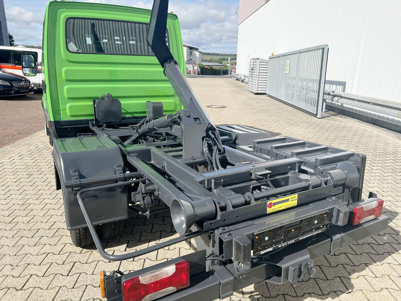 Hook-lift sunkvežimis, Komercinis automobilis Iveco Daily 45C15D 4x2 Doka Daily 45C15D 4x2 Doka, City-Abroller: foto 13