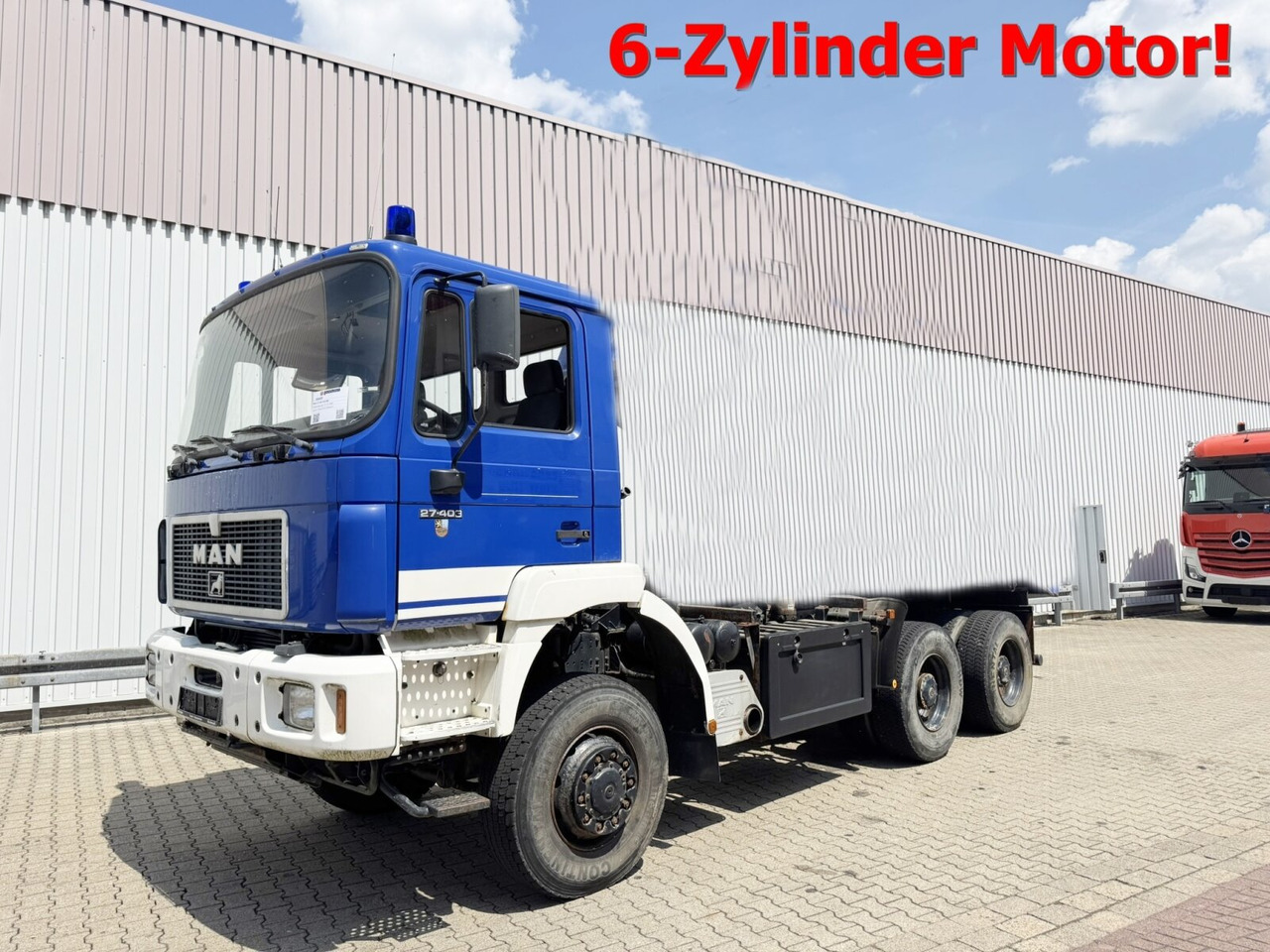 MAN 27.403 6x6 BB 27.403 6x6 BB, EX-THW - Važiuoklės sunkvežimis: foto 1 MAN 27.403 6x6 BB 27.403 6x6 BB, EX-THW - Važiuoklės sunkvežimis: foto 1