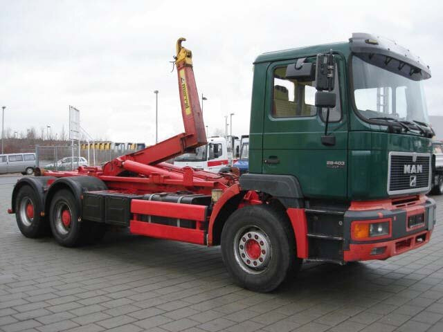 MAN E69 26.403 26.403 6x2, Marrell 26.70, AHK - Hook-lift sunkvežimis: foto 2 MAN E69 26.403 26.403 6x2, Marrell 26.70, AHK - Hook-lift sunkvežimis: foto 2