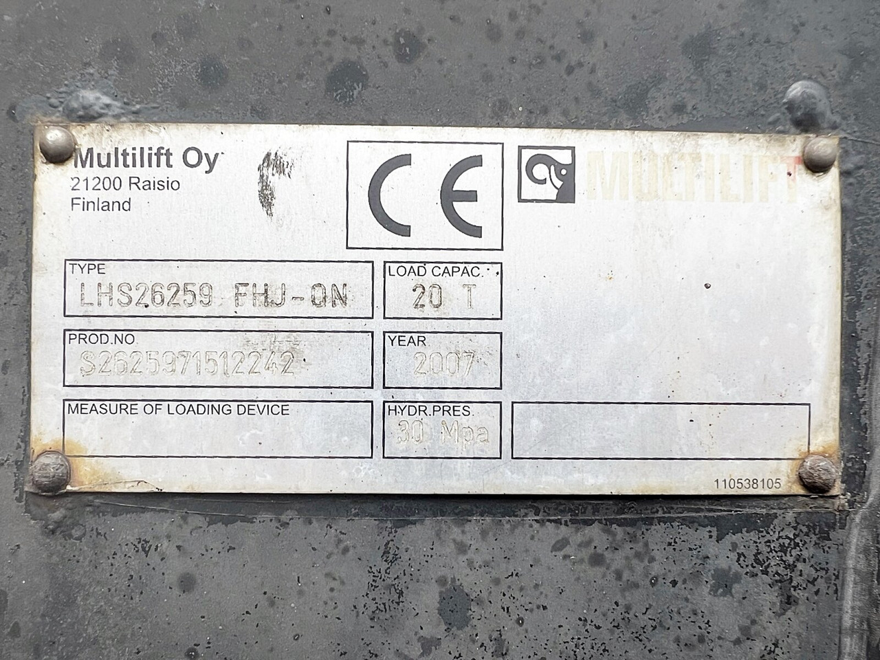MAN TGA 26.440 6X2-2 BL TGA 26.440 6X2-2 BL, Liftachse - Hook-lift sunkvežimis: foto 2 MAN TGA 26.440 6X2-2 BL TGA 26.440 6X2-2 BL, Liftachse - Hook-lift sunkvežimis: foto 2