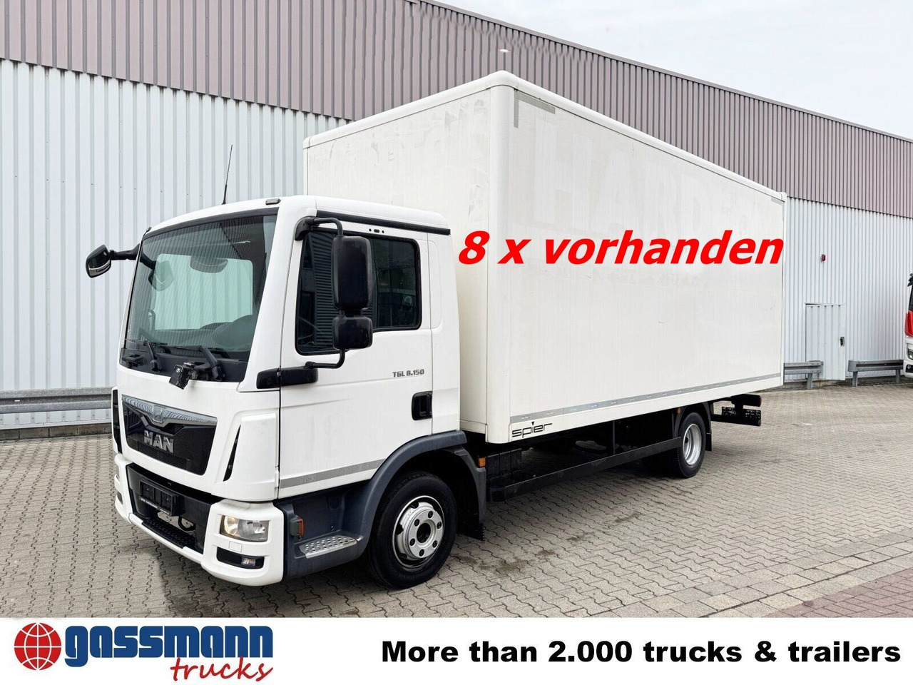 MAN TGL 8.150/180 4x2 BL TGL 8.150/180 4x2 BL, Möbelkoffer mit Rolltor - Furgonas sunkvežimis: foto 1 MAN TGL 8.150/180 4x2 BL TGL 8.150/180 4x2 BL, Möbelkoffer mit Rolltor - Furgonas sunkvežimis: foto 1