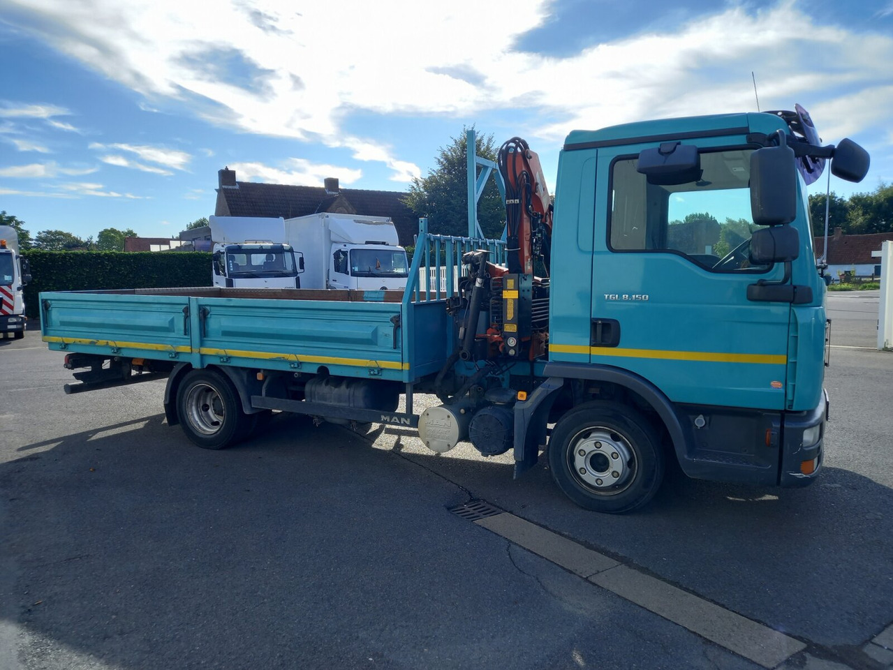 MAN TGL TS 754 F - Platforminis/ Bortinis sunkvežimis: foto 5 MAN TGL TS 754 F - Platforminis/ Bortinis sunkvežimis: foto 5