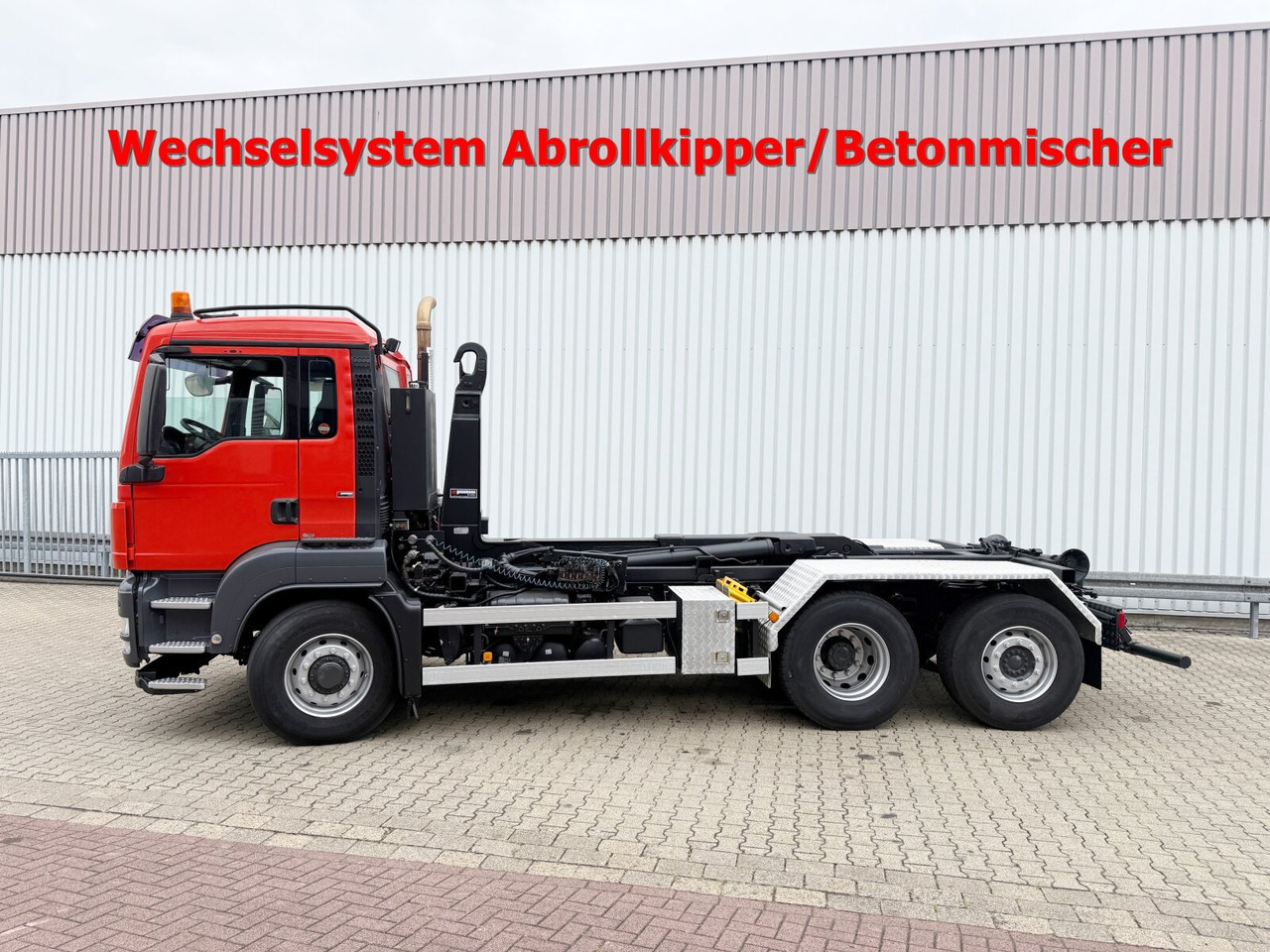 MAN TGS 26.480 6x4H-4 BL TGS 26.480 6x4H-4 BL, Multilift Abroller HydroDrive, Lenk-/Liftachse, Wechselfahrzeug - Hook-lift sunkvežimis: foto 1 MAN TGS 26.480 6x4H-4 BL TGS 26.480 6x4H-4 BL, Multilift Abroller HydroDrive, Lenk-/Liftachse, Wechselfahrzeug - Hook-lift sunkvežimis: foto 1