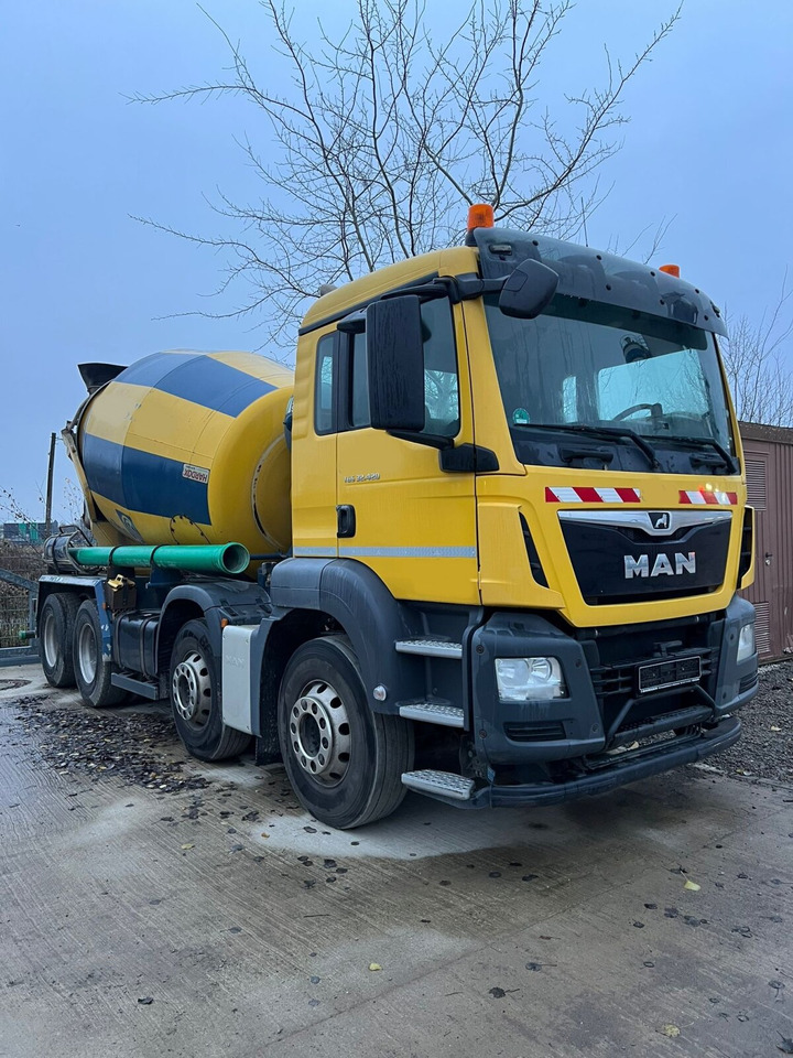 MAN TGS 32.420 8x4 BB TGS 32.420 8x4 BB, Betonmischer Stetter ca. 9m³ - Betonvežis: foto 1 MAN TGS 32.420 8x4 BB TGS 32.420 8x4 BB, Betonmischer Stetter ca. 9m³ - Betonvežis: foto 1