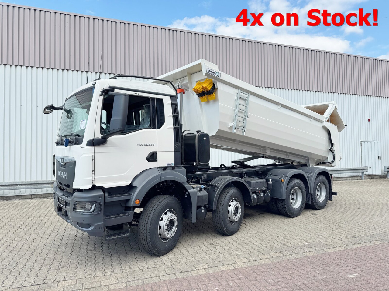MAN TGS 41.440/480 8x4 BB TGS 41.440/480 8x4 BB, Mulde ca. 16m³ mit hydraulischer Heckklappe, mehrfach VORHANDEN - Važiuoklės sunkvežimis: foto 1 MAN TGS 41.440/480 8x4 BB TGS 41.440/480 8x4 BB, Mulde ca. 16m³ mit hydraulischer Heckklappe, mehrfach VORHANDEN - Važiuoklės sunkvežimis: foto 1