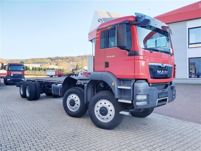 Nauja Važiuoklės sunkvežimis MAN TGS 41.480 8X6 BB TGS 41.480 8X6 BB: foto 12