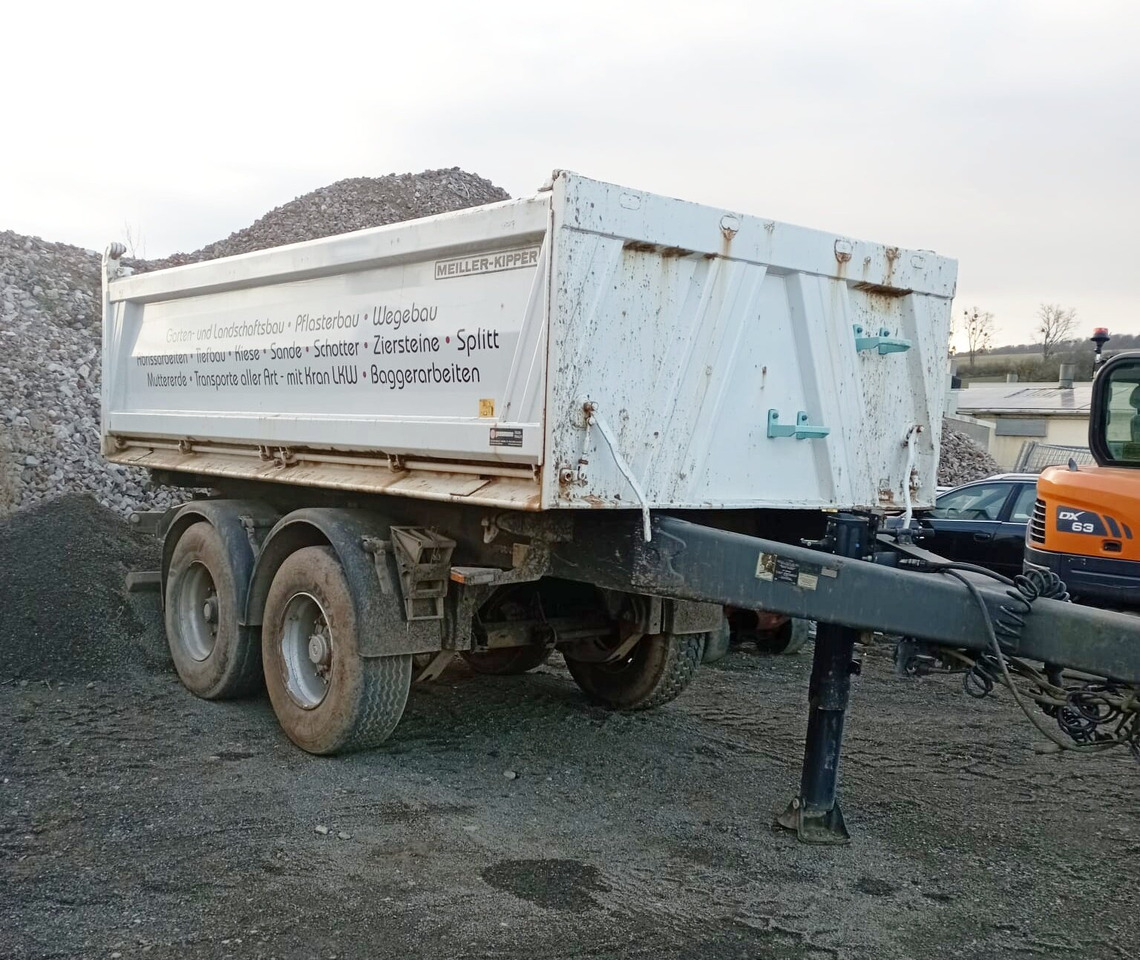 Meiller MZDA 18/21 MZDA 18/21, Stahlbordwände, ca. 11m³ - Savivartis priekaba: foto 2 Meiller MZDA 18/21 MZDA 18/21, Stahlbordwände, ca. 11m³ - Savivartis priekaba: foto 2