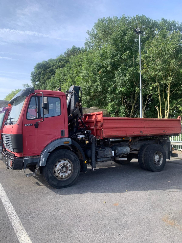 Mercedes-Benz -1722 1722 4x2 - Savivartis sunkvežimis, Sunkvežimis su kranu: foto 1 Mercedes-Benz -1722 1722 4x2 - Savivartis sunkvežimis, Sunkvežimis su kranu: foto 1