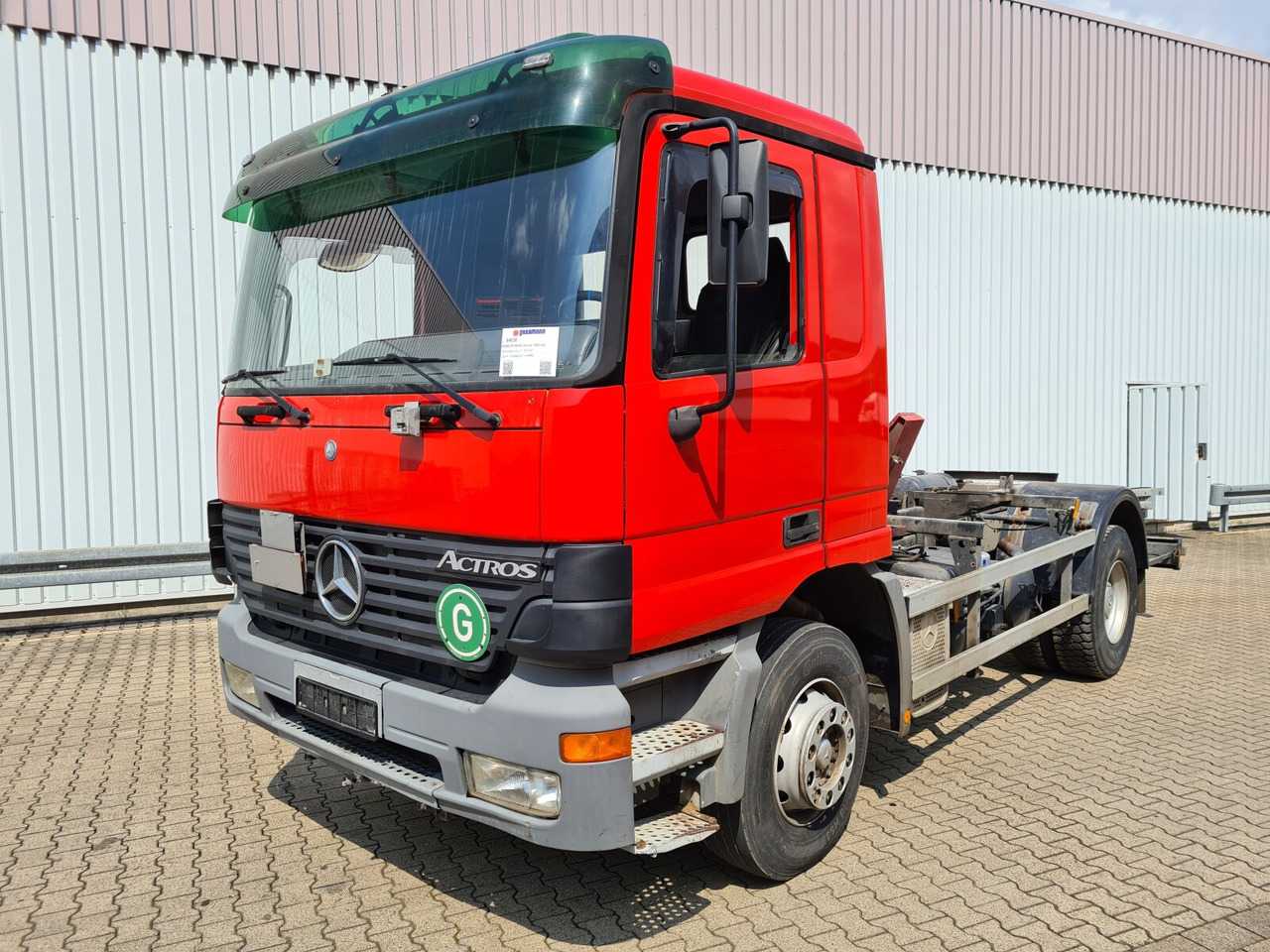 Mercedes-Benz Actros 1835 K 4x2 Actros 1835 K 4x2 - Važiuoklės sunkvežimis: foto 1 Mercedes-Benz Actros 1835 K 4x2 Actros 1835 K 4x2 - Važiuoklės sunkvežimis: foto 1