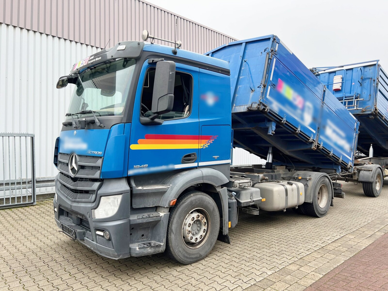 Mercedes-Benz Actros 1848 L 4x2 Actros 1848 L 4x2, Retarder, Getreidekipper ca. 16m³ - Savivartis sunkvežimis: foto 1 Mercedes-Benz Actros 1848 L 4x2 Actros 1848 L 4x2, Retarder, Getreidekipper ca. 16m³ - Savivartis sunkvežimis: foto 1
